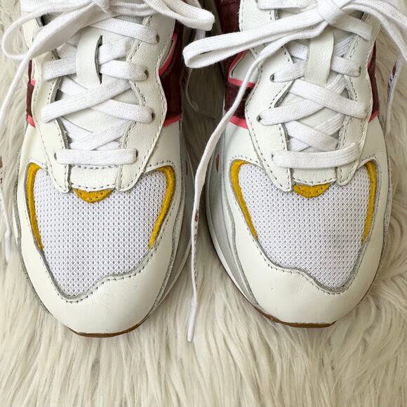 New Balance x Bandier 57/40 Move Her World Sneaker Running Shoes, White/ Angora - Picture 6 of 13